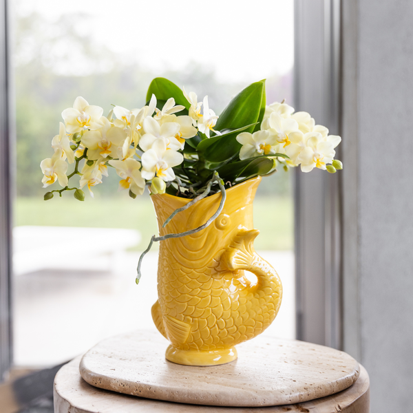 Kolibri Home | Fish  - Yellow - Ø9cm  BotanicBridge