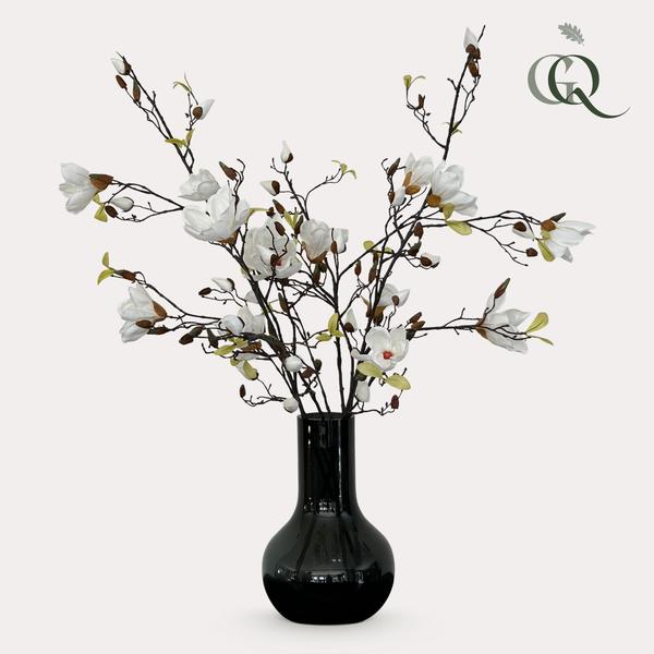 Kunstbloemen Solo - Crème - Magnolia Branches - x 4 - 105cm  BotanicBridge