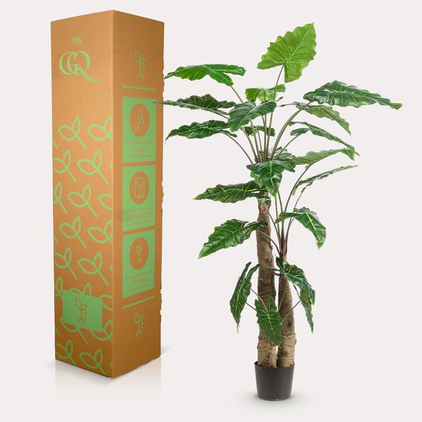 Kunstplant - Alocasia - Olifantsoor - 180 cm  BotanicBridge