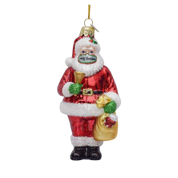 XMASS BALL - Santa with Mask  BotanicBridge