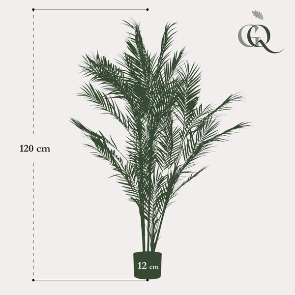 Kunstplant - Chamaedorea Elegans - Bergpalm - 120 cm  BotanicBridge