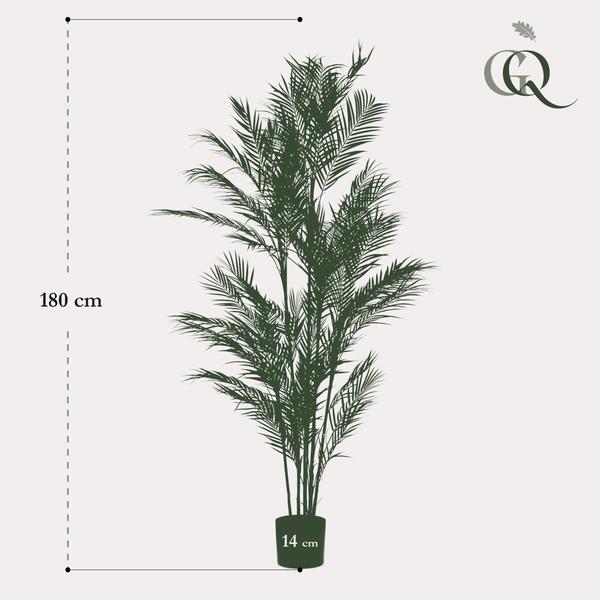 Kunstplant - Chamaedorea Elegans - Bergpalm - 180 cm  BotanicBridge