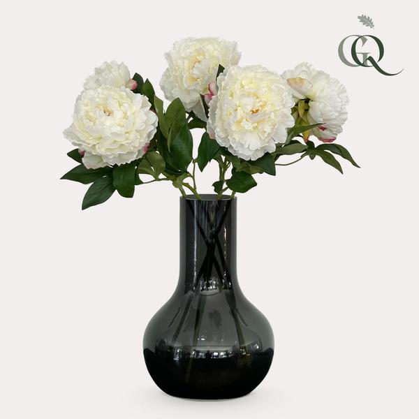 Kunstbloemen Solo - Crème - Peonies - x 5 - 65cm  BotanicBridge