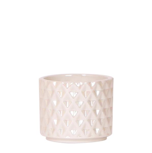 Kolibri Home | Diamond pearl sierpot - Travertine - Ø6cm  BotanicBridge