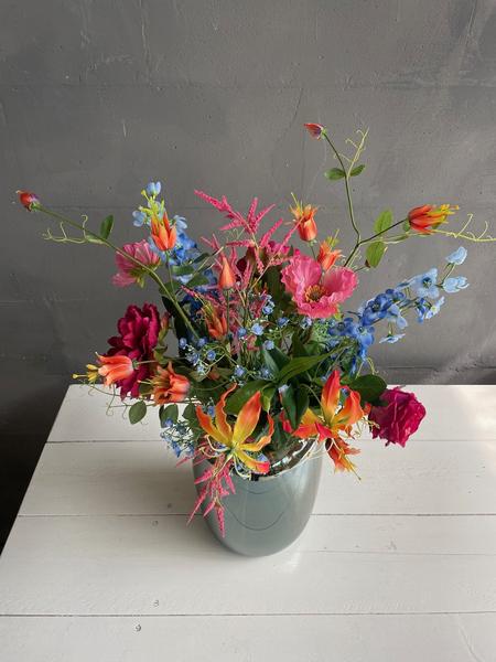 Kunstbloemen - Boeket L - Colourful Glam - 80cm  BotanicBridge