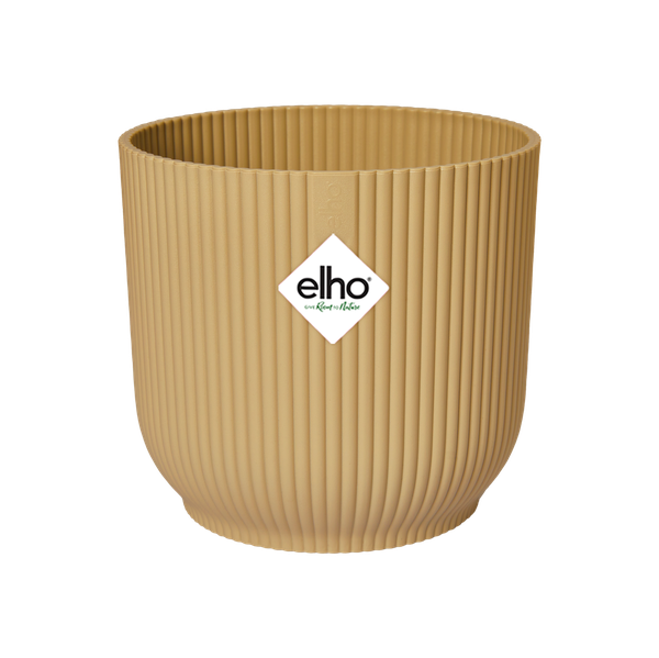 Pot elho Vibes Fold Round geel - D18 x H17  BotanicBridge