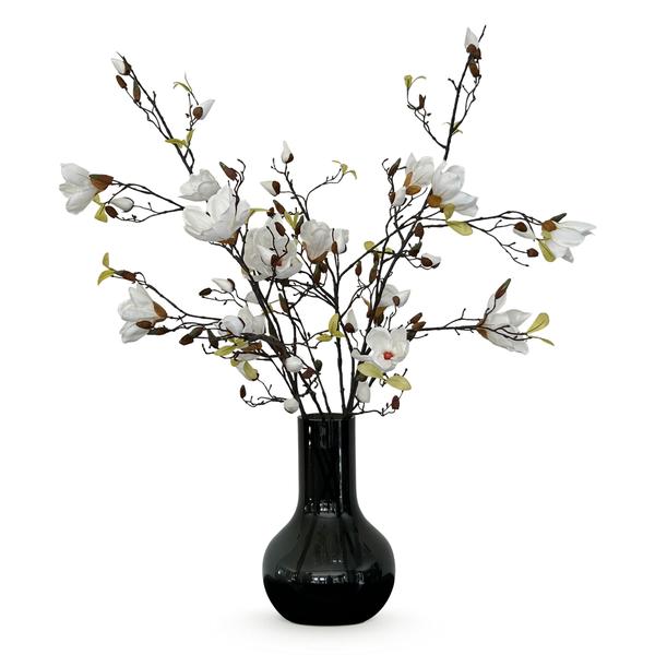 Kunstbloemen Solo - Crème - Magnolia Branches - x 4 - 105cm  BotanicBridge