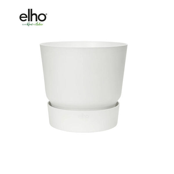 Pot elho Greenville Round wit - D30 x H28  BotanicBridge