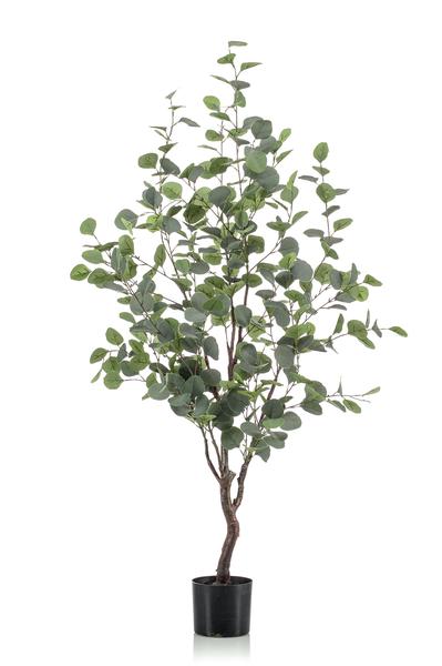 Kunstplant - Eucalyptus - Blauwe Gomboom  - 120 cm  BotanicBridge