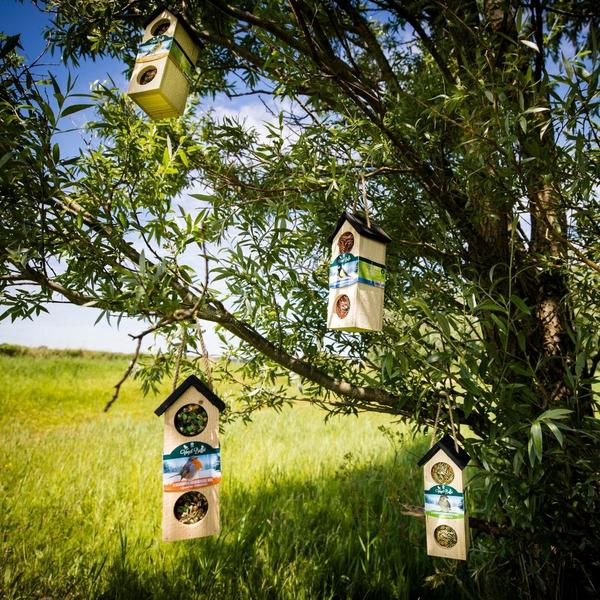 Bird-Buffet | Chalet feeder vogelhuisje | 500 gram - Boomklevers  BotanicBridge