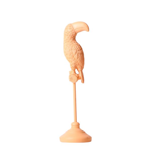 Kolibri Home | Ornament - Decoratie beeld Toucan - Peach  BotanicBridge