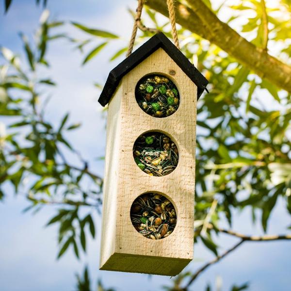 Bird-Buffet | Chalet feeder vogelhuisje | 500 gram - Roodborstjes  BotanicBridge