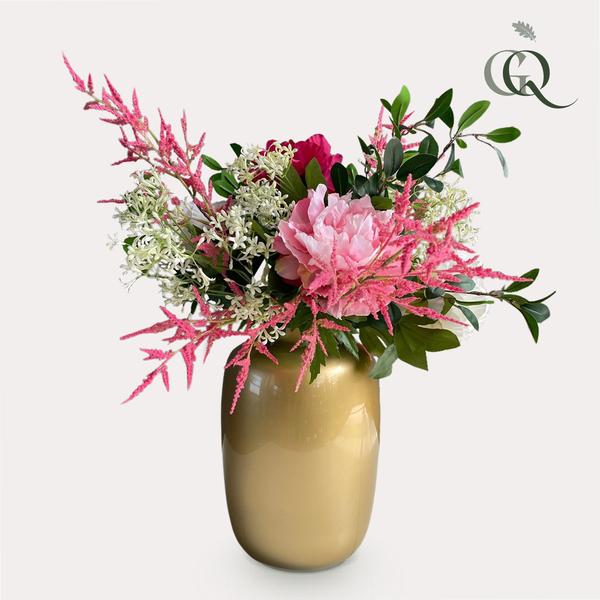 Kunstbloemen - Boeket L - Shiny Pink - 80cm  BotanicBridge