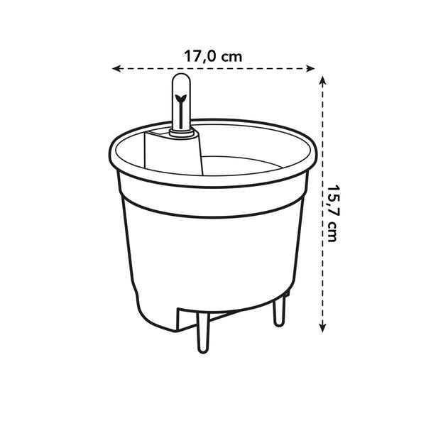 Self Watering Insert - 17 cm  BotanicBridge