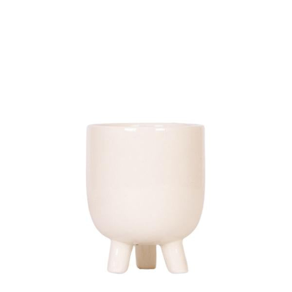 Kolibri Home | Gummy pot travertine - Ø9cm  BotanicBridge