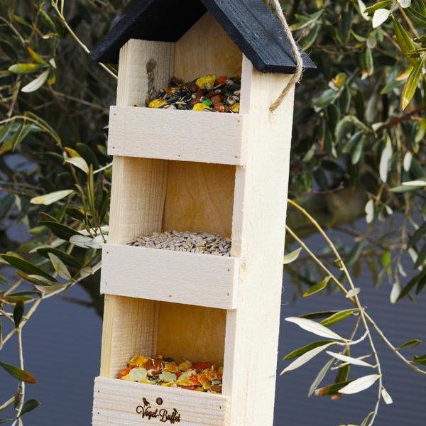 Bird-Buffet | Etagere Culinair inclusief 3 voedermengsels | 520 gram  BotanicBridge