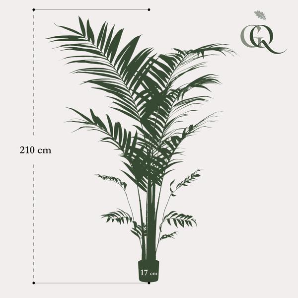 Kunstplant - Kentia -Kentiapalm - 210cm  BotanicBridge