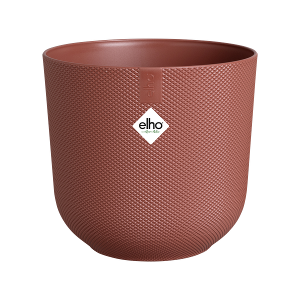 Pot elho Jazz Round tuscan red - D14 x H13  BotanicBridge