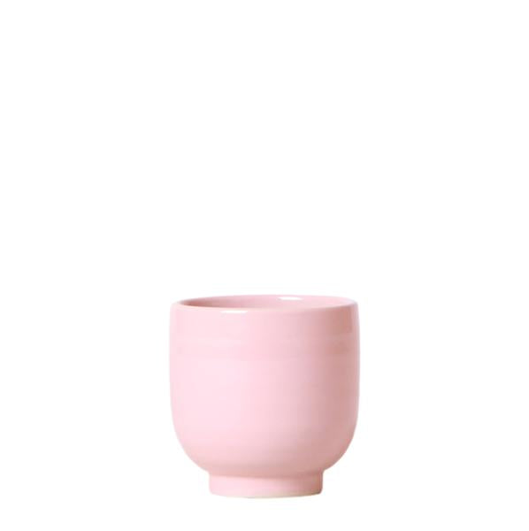 Kolibri Home | Glazed bloempot - Roze keramieken sierpot met glans - Ø6cm  BotanicBridge