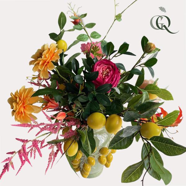 Kunstbloemen - Boeket L - Happy Vibes - 80cm  BotanicBridge