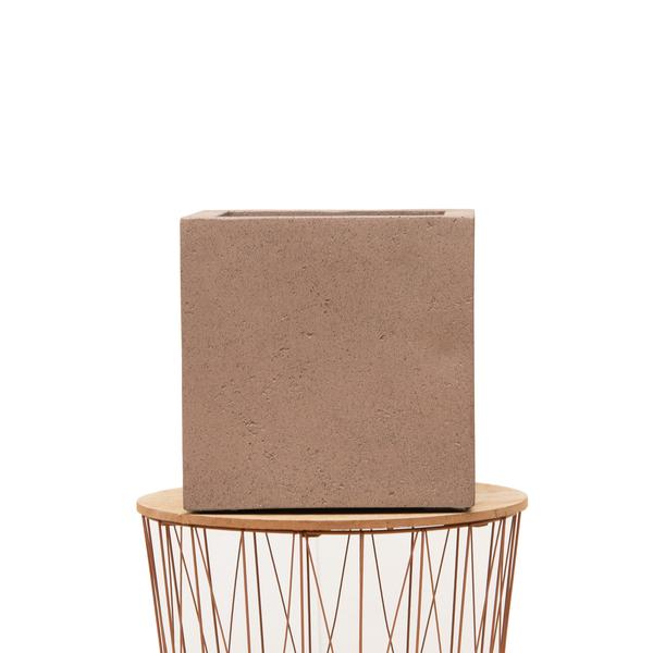 Pot Grigio Cube Bronze - D60 x H60  BotanicBridge