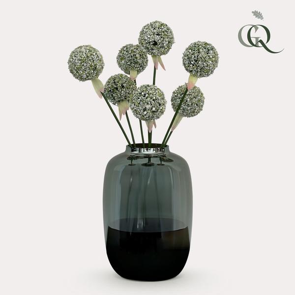 Kunstbloemen Solo - White - Allium Flower - x 7 - 70 cm  BotanicBridge